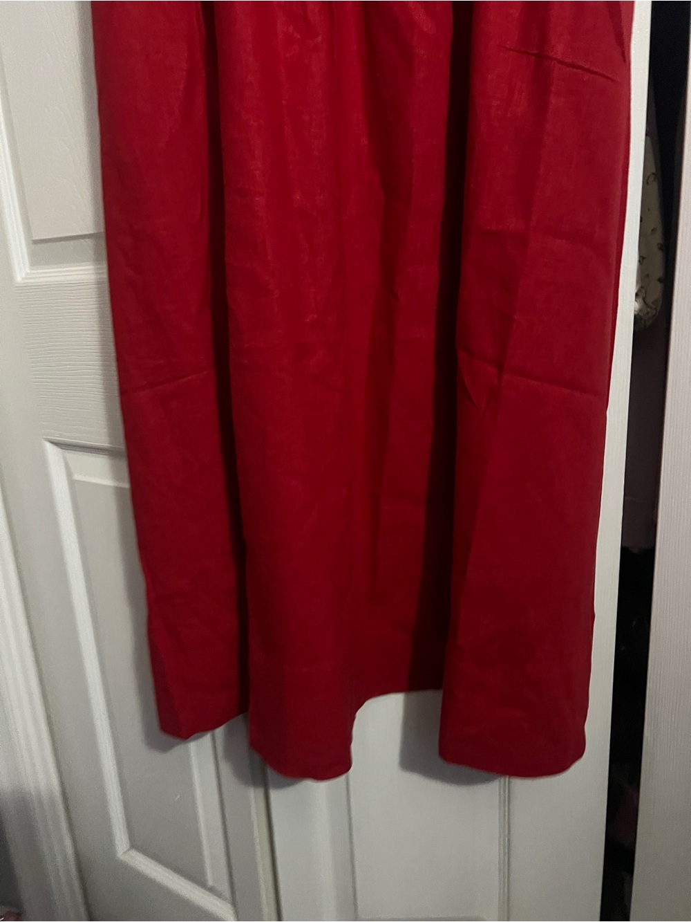Christian Lacroix Red Spaghetti Strap Maxi Dress - Picture 3 of 12